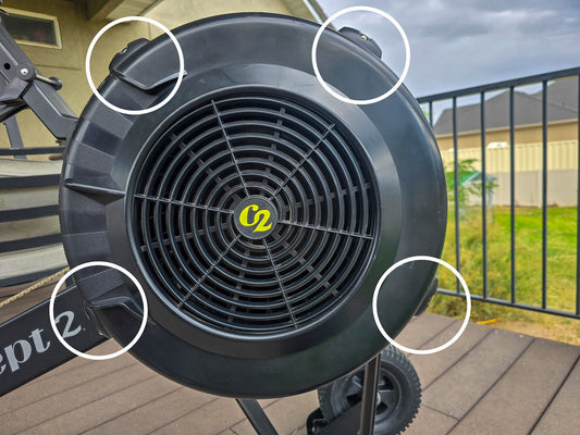 Why You Should Keep Your Concept2 RowErg Damper Fan Assembly Free of Dust