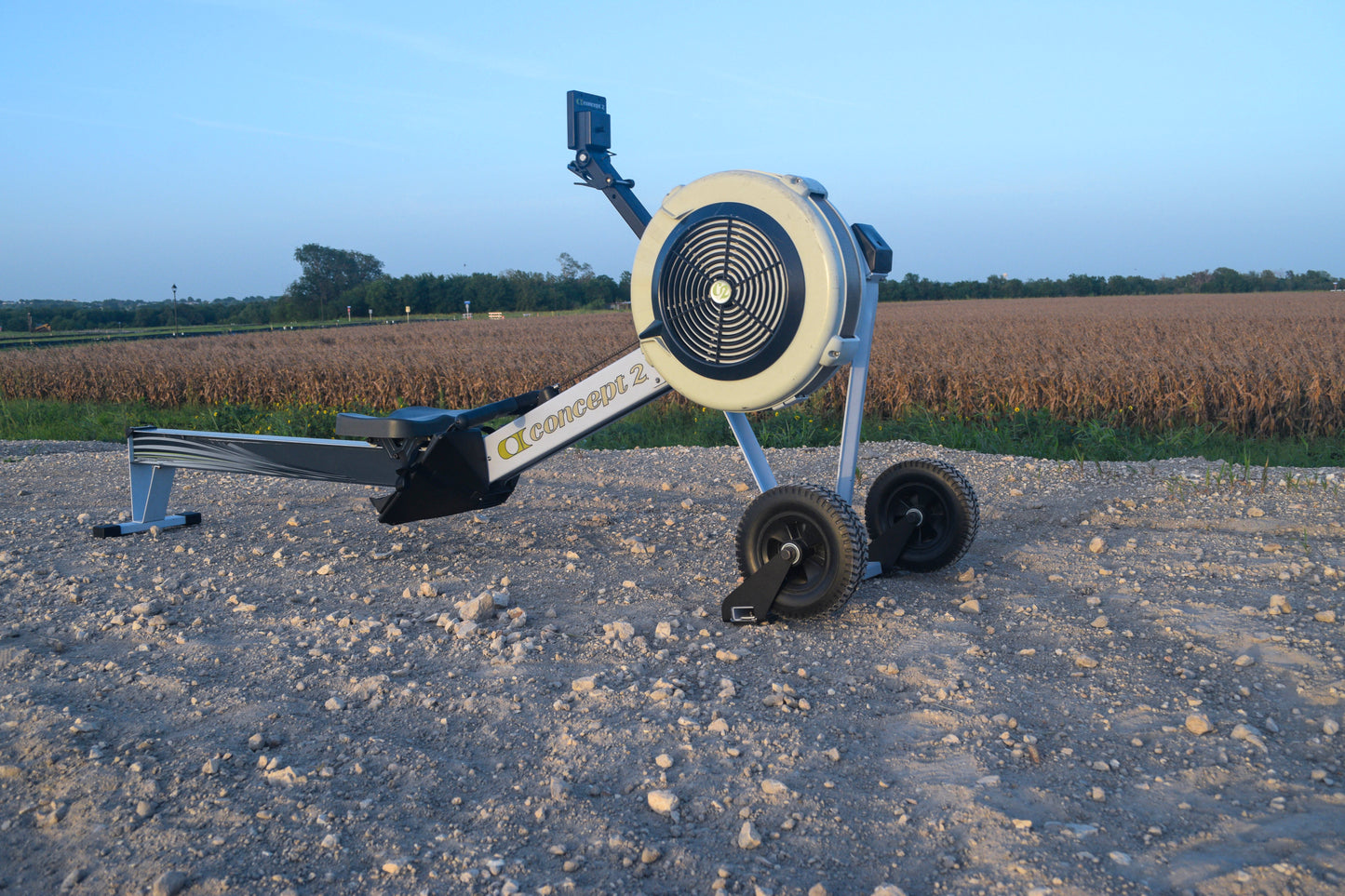 Mammoth Turf Wheel Kit for Concept2 Rowers
