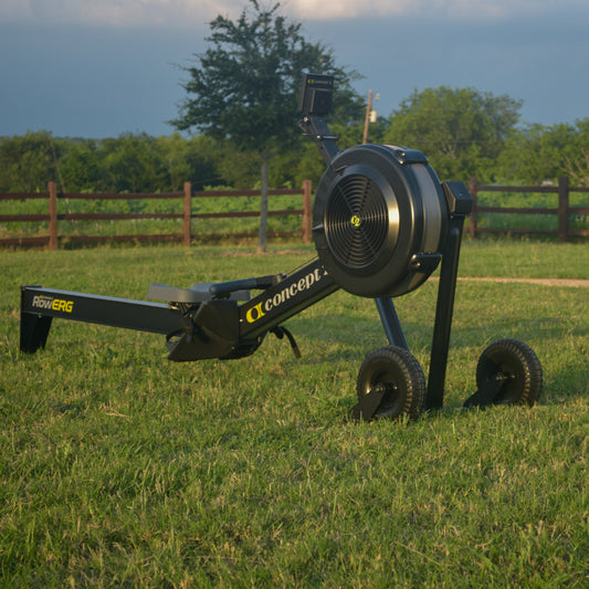 Mammoth Turf Wheel Kit for Concept2 Rowers