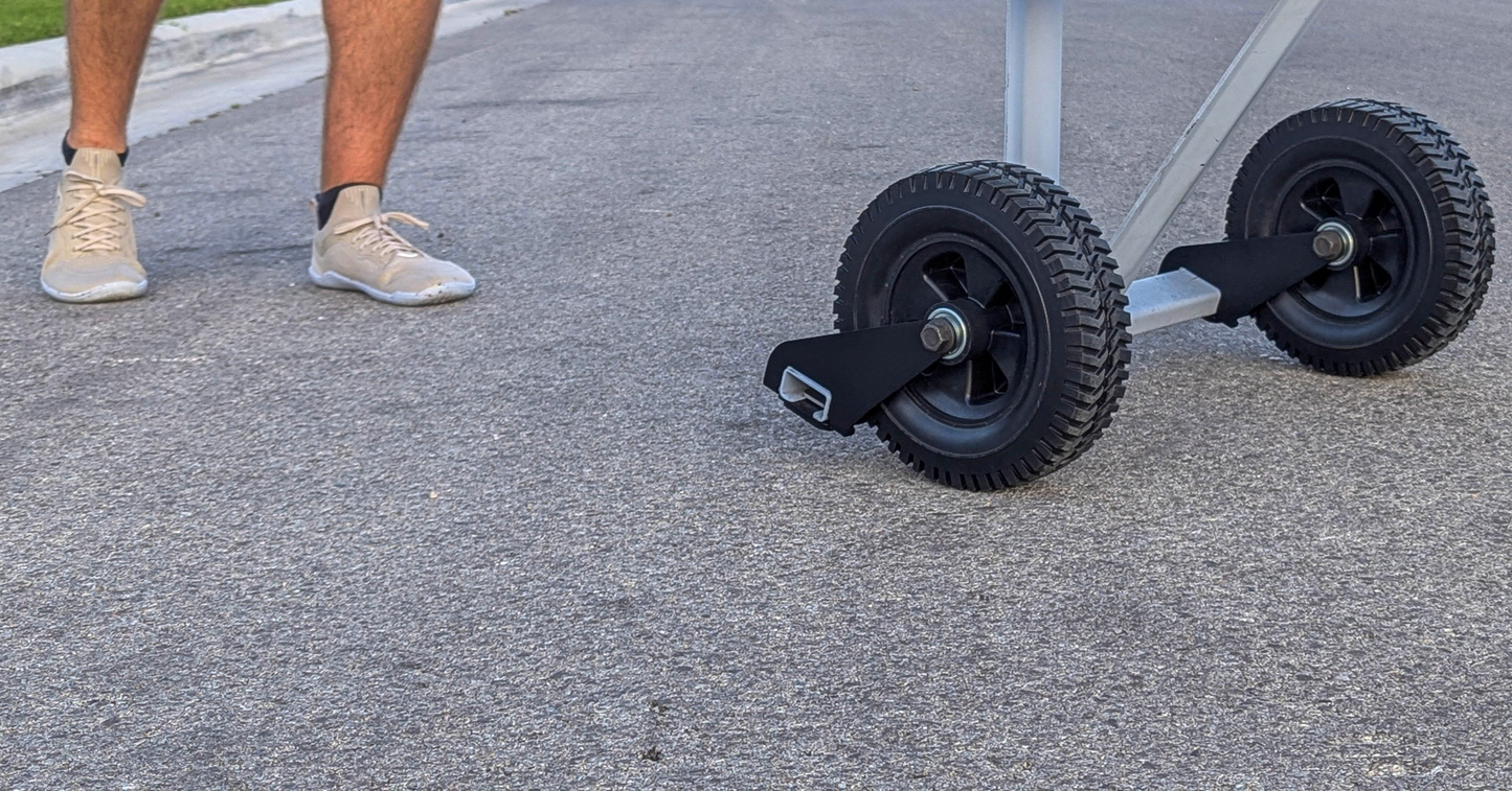 Mammoth Turf Wheel Kit for Concept2 Rowers
