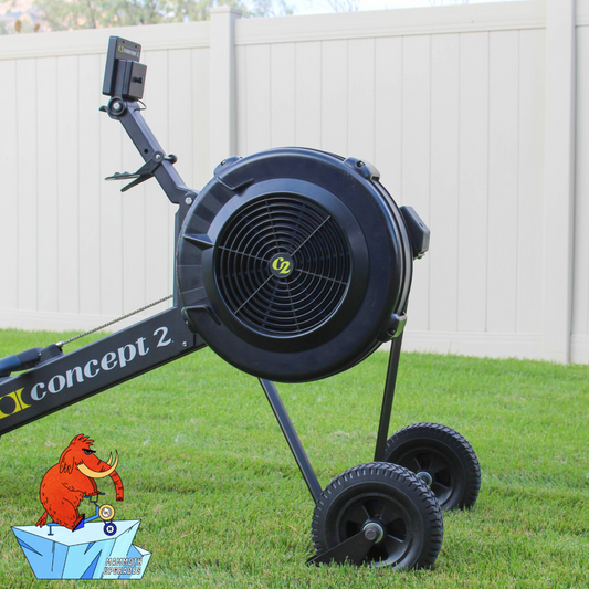 Mammoth Turf Wheel Kit for Concept2 Rowers