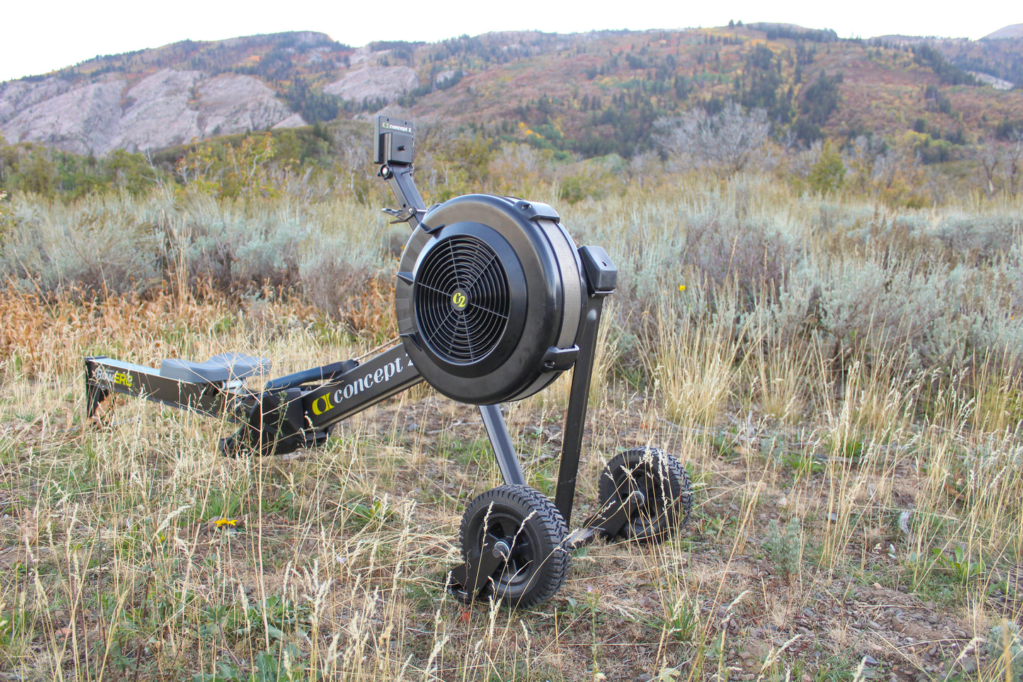 Mammoth Turf Wheel Kit for Concept2 Rowers